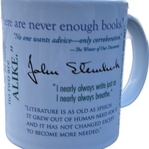 John Steinbeck coffee mug